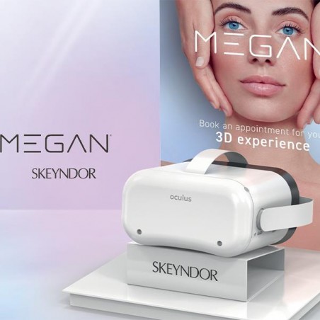 Óculos 3D de realidade virtual para usar com equipamento MEGAN