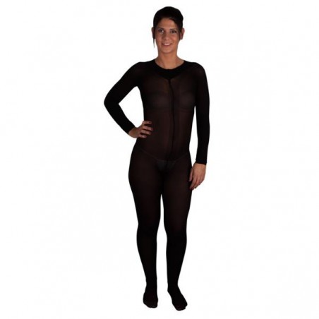 Fato para tratamentos de endermoterapia com vácuo preto  tamanho M/L