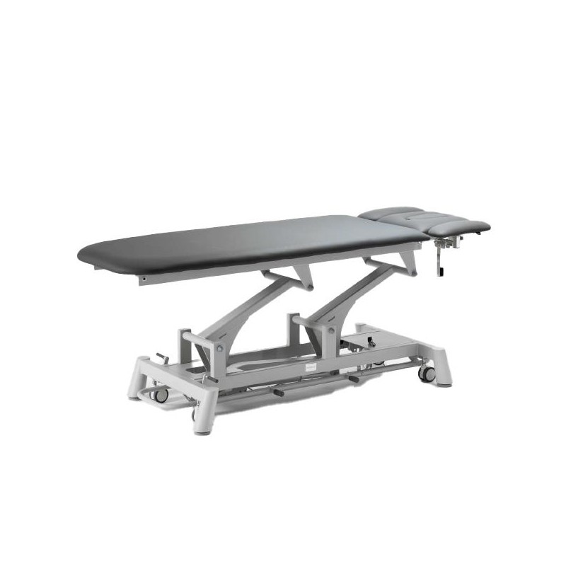 Marquesa elétrica TITAN Silver Fox 308, 5 partes, de estofo preto