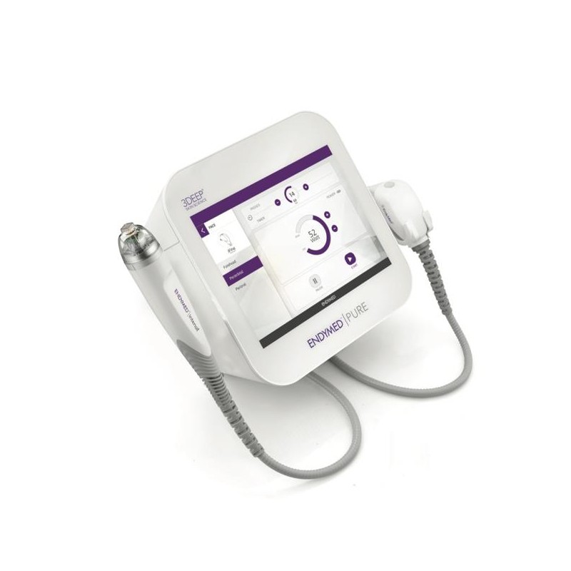 Endymed PURE 65W 3 aplicadores: 2 RF focalizada/FSR + 1 Intensif 3,5mm