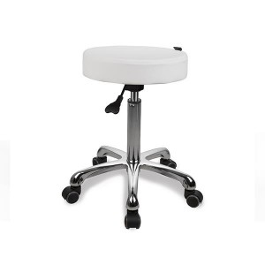 Banco rodado branco OPAL...