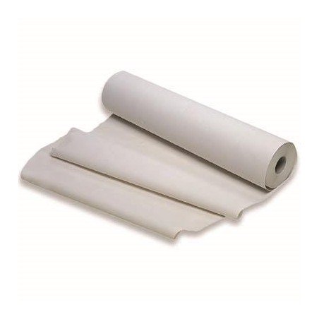Rolo papel branco qualidade hospitalar 22g para marquesas 200mtx50cm 4un