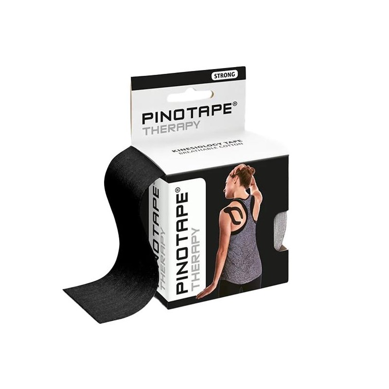 Faixa Preta para Quinesioterapia 5mtx5cm