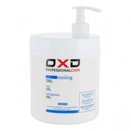 Gel frio intenso OXD pós-treino refrescante tonificante boião 1kg