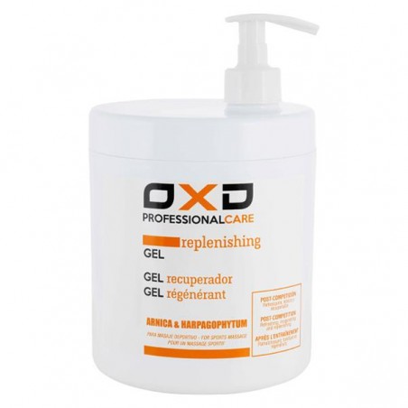 Gel OXD recuperador pós-treino com Arnica garrafa 1L castanho