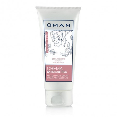 Creme Üman anticelulítico com efeito de calor para massagem bisnaga 200ml