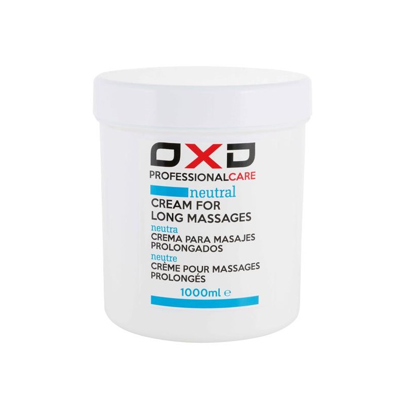 Creme neutro OXD para massagem terapêutica profissional boião 1L