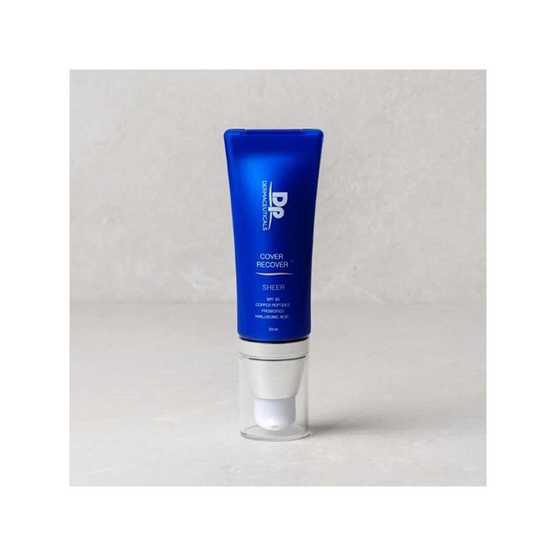 Creme Dermapen protetor total pós-tratamento Cover Recover tom Sheer 50ml