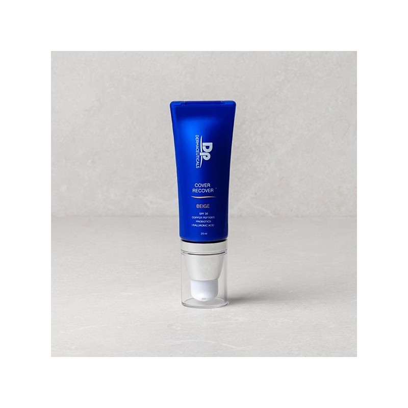 Creme Dermapen protetor total pós-tratamento Cover Recover tom Beige 20ml
