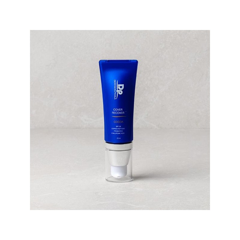 Creme Dermapen protetor total pós-tratamento Cover Recover tom Cocoa 20ml