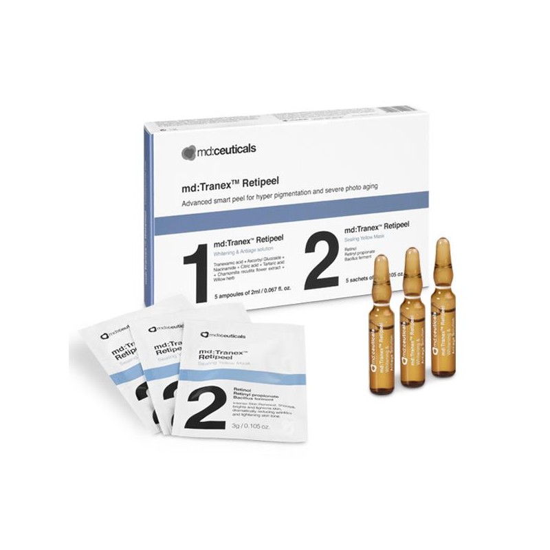 Md: Tranex Retipeel(5xamp 2ml+5xsaq 3gr)