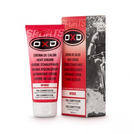 Creme calor intenso OXD pré-treino para preparação muscular bisnaga 100ml